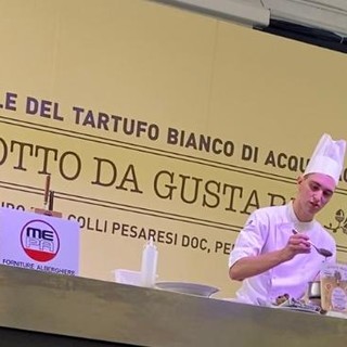 Il giovane cuneese Andrea Serale alla finale di Acqualagna per il &quot;Tartufo Award&quot;