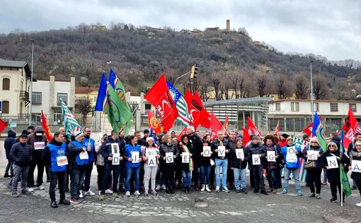 Alcune immagini dal presidio di Santa Vittoria d'Alba