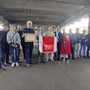 Questa mattina in piazza Prunotto ad Alba l'abituale appuntamento di ottobre