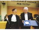 Alcune immagini della cerimonia tenuta presso il tribunale di Asti