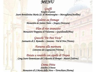 Lista delle ricette monastiche nate nei monasteri