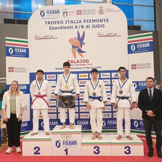 Gianluca Sanna (Judo Cuneo Asd) oro al Trofeo Italia Piemonte di Settimo Torinese