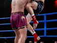 Andrea Alladio sul ring del Gladiators Night 8 allo Stadthalle di Dietikon ( Zurigo)