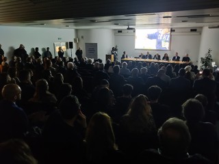 Partecipata assemblea al Palazzo Mostre e Congressi di Alba per Confcooperative Piemonte Sud