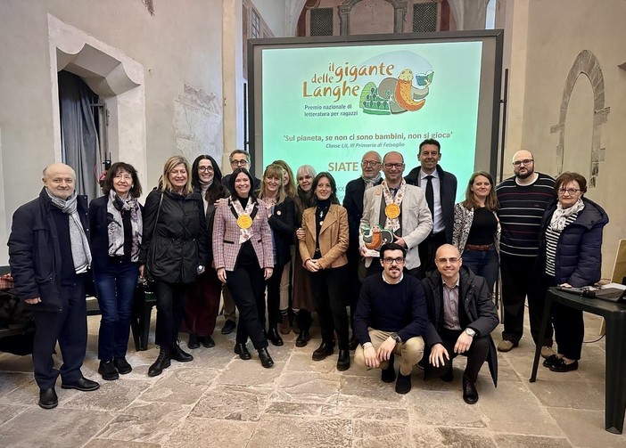 A Cortemilia la cerimonia di chiusura del Premio Nazionale di Letteratura per ragazzi “Il Gigante delle Langhe”