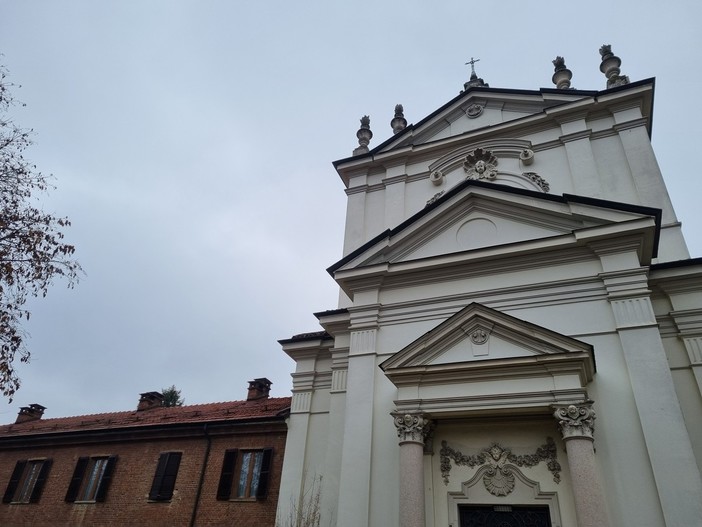 La chiesa del Monastero delle Clarisse di Bra