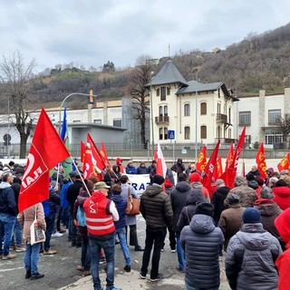 Un momento del presidio