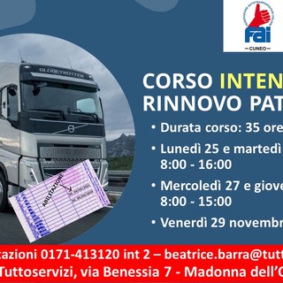 Iscriviti al corso intensivo rinnovo patente CQC