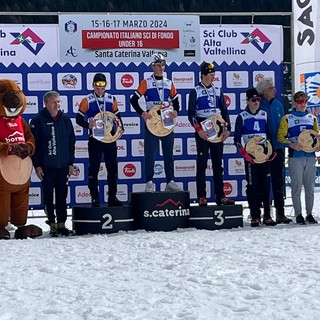 Sci di fondo, Giacomo Barale e Luna Forneris campioni italiani U16