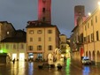 I diversi momenti della partecipata cerimonia tenuta ieri nel piazzale Beausoleil