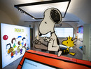 Uno scatto dell’esposizione “Charles M. Schulz, una vita con i Peanuts” visitabile con ingresso libero fino al 1° aprile 2024 (ph@ Loris Salussolia)