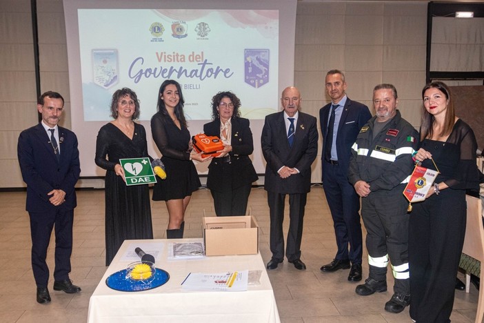 La visita del governatore distrettuale Oscar Bielli ai Lions Club di Bra