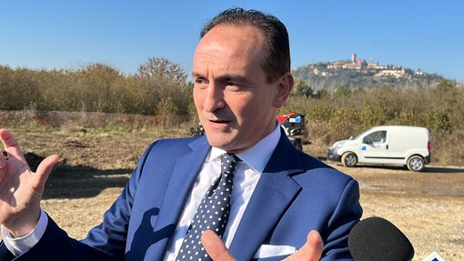 L'albese Alberto Cirio, cerca la riconferma alla guida della Regione Piemonte