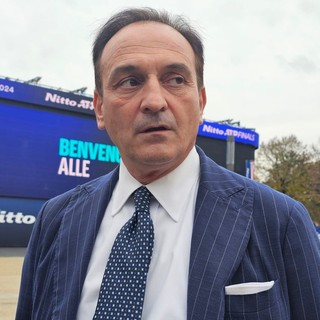 Il presidente della Regione Piemonte Alberto Cirio