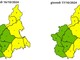 Continuano i temporali su Piemonte est e sud: Arpa conferma l’allerta gialla e la estende alla giornata di domani