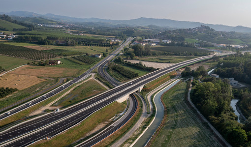 Il tratto langarolo dell'Asti-Cuneo Spa