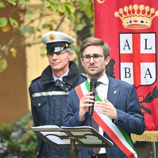 Il sindaco albese Alberto Gatto (foto Barbara Guazzone)