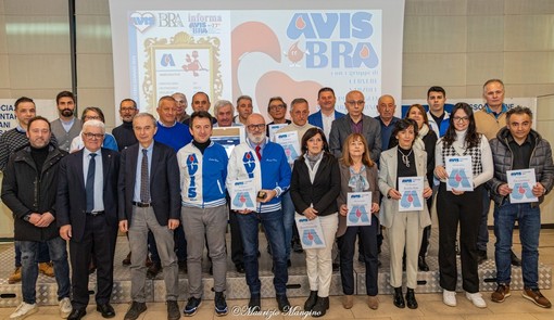 La festa sociale dell’Avis Bra di domenica 25 febbraio (Foto di Maurizio Mangino)