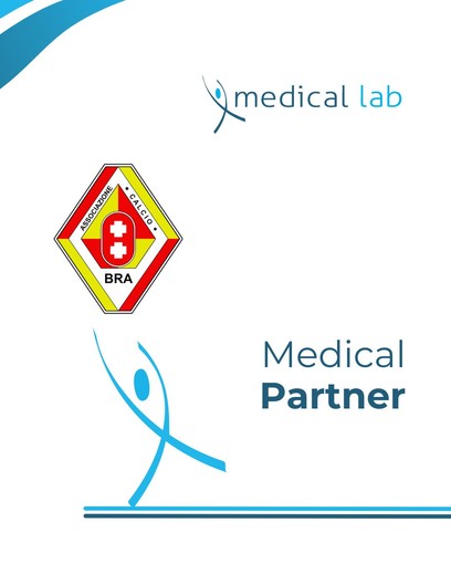 Calcio, nuova partnership con Medical Lab per l'A.C. Bra