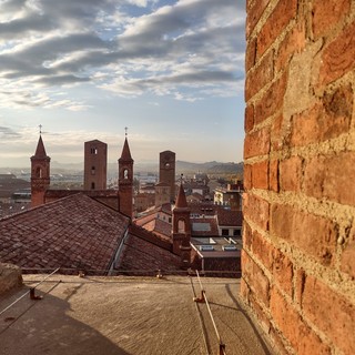 I tetti di Alba visti dal campanile del duomo