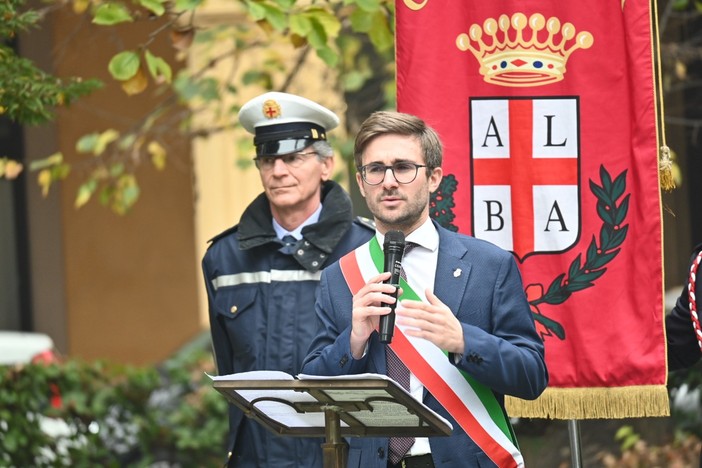 Il sindaco albese Alberto Gatto (foto Barbara Guazzone)