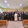 In foto il gruppo dei Carabinieri che hanno festeggiato la Virgo Fidelis, a Bra