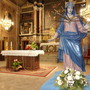 La statua della Madonna Addolorata, chiesa dei Battuti Neri, a Bra (foto di repertorio)