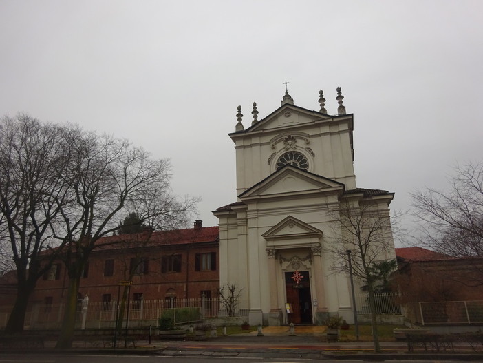 In foto la chiesa delle Clarisse, a Bra