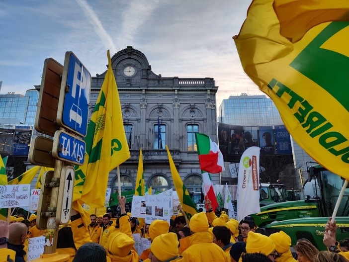 Coldiretti Cuneo a Bruxelles, il direttore Porcu: &quot;Giuste le ragioni delle proteste di piazza. Il nostro compito è quello di mediare&quot;