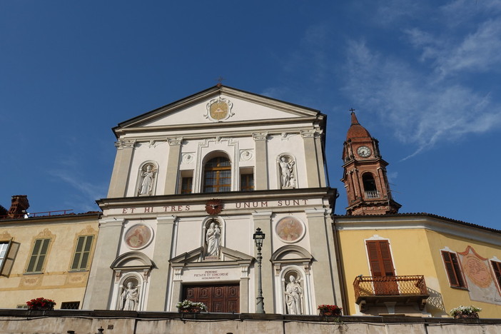 La chiesa della Santissima Trinità a Bra