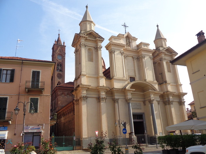 La chiesa di San Giovanni Battista, a Bra