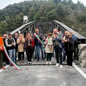 Stamattina la riapertura del ponte alla presenza di autorità, progettisti e ditte impegnate nei lavori