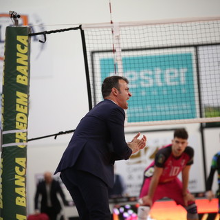 Un infuocato Matteo Battocchio durante la partita di porto Viro (Foto: Margherita Leone)