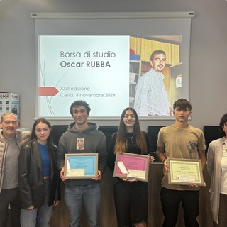 La studentessa Laura Benzo del Baruffi di Ceva vince la 22esima edizione della borsa di studio “Oscar Rubba”