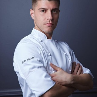 In foto lo chef Davide Boglioli