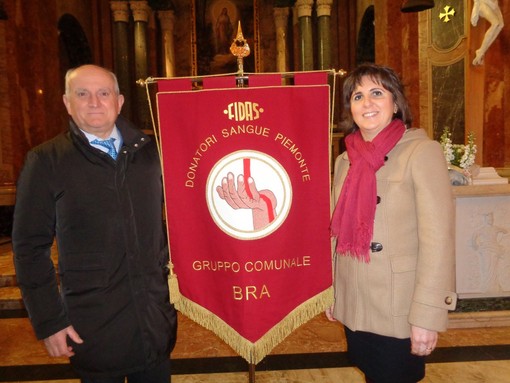 In foto Tommaso Allocco con Silvia Gullino