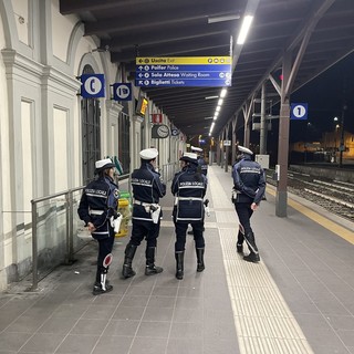 Polizia Locale alla stazione ferroviaria di Bra