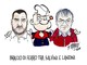 Le polemiche tra il Ministro Salvini e il leader Sindacale CGIL Landini nella vignetta di Danilo Paparelli