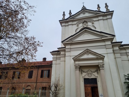 La chiesa delle Clarisse a Bra