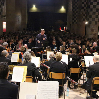 Immagine di archivio del concerto di Capodanno nella Chiesa di San Domenico ad Alba