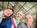 Da sinistra il presidente del Gruppo Micologico Cebano Giorgio Raviolo, il sindaco Vincenzo Bezzone e il consigliere regionale Franco Graglia