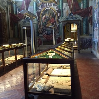 L'interno del museo &quot;Adriani&quot;