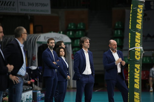 Matteo Morando insieme con Matteo Battocchio durante una partita