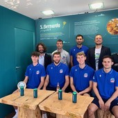 La rappresentativa di Cuneo Volley ospite nello stand di Acqua S.Bernardo a Cheese 2023