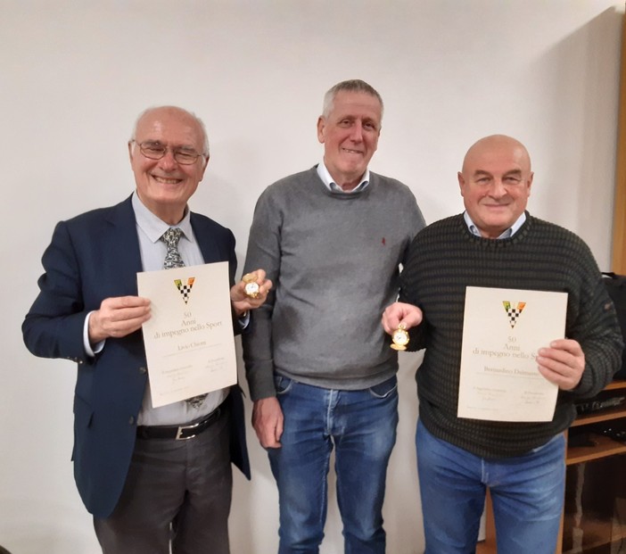 Chiotti e Dalmasso premiati da Roggiery