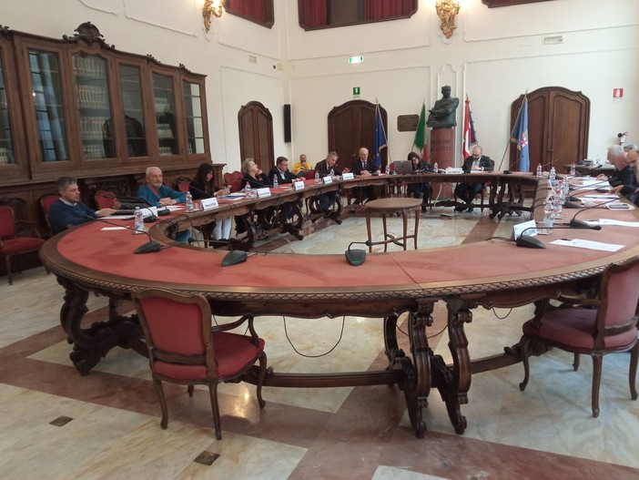 La sala del Consiglio provinciale