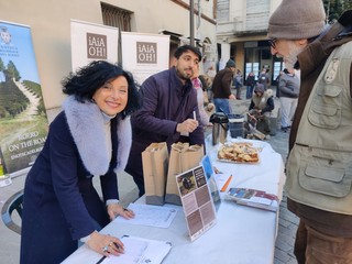 Nelle foto alcuni momenti della manifestazione promossa dall'Enoteca Regionale del Roero