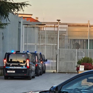 L'ingresso del carcere di Cuneo