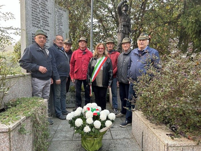 Anche a Ceresole d'Alba è stata commemorata la ricorrenza del IV Novembre