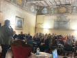 Alcuni momenti della serata di presentazione tenuta ieri a Cherasco